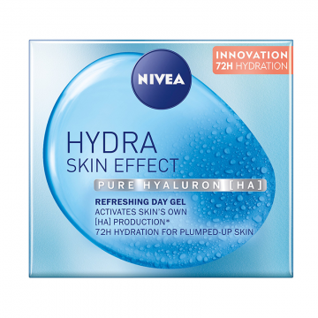 Nivea Hydra Skin Effect Wake-up osvežavajući dnevni gel za lice 50ml | apothecary.rs