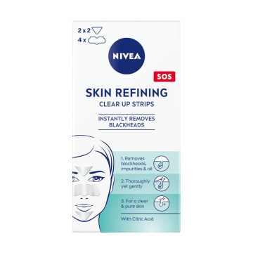 Nivea Skin Refining Clear Up Strips (trake za uklanjanje mitisera) 6 komada | apothecary.rs