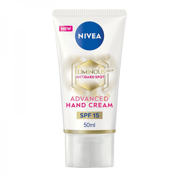 Nivea Luminous 630 Anti Dark Spot Advanced Hand Cream SPF15 (krema za ruke protiv pigmenting fleka) 50ml | apothecary.rs