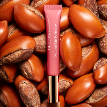 Clarins Natural Lip Perfector (01 Rose Shimmer) 12ml | apothecary.rs
