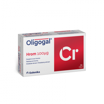 Oligogal Cr (Hrom 100μg) 30 kapsula | apothecary.rs