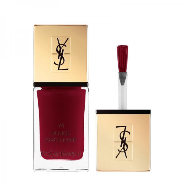 YSL Yves Saint Laurent La Laque Couture (N°74 Rouge Over Noir) lak za nokte 10ml | apothecary.rs