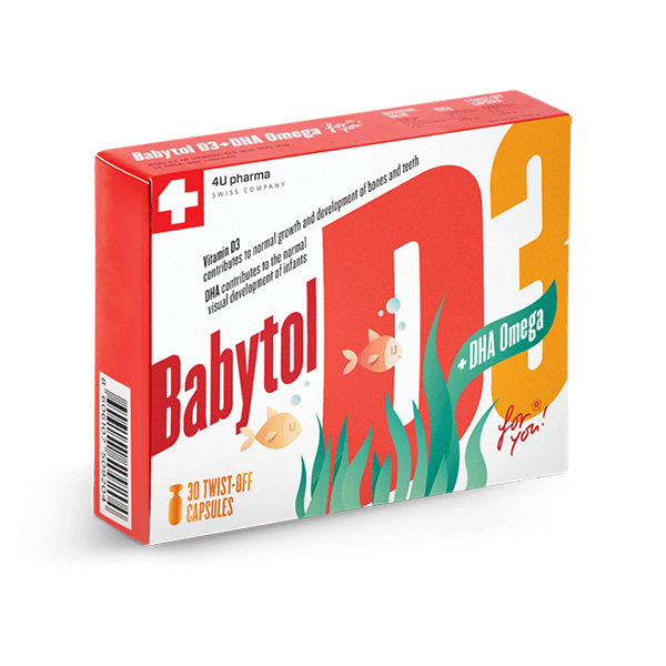 Babytol D3+Omega kapsula A30
