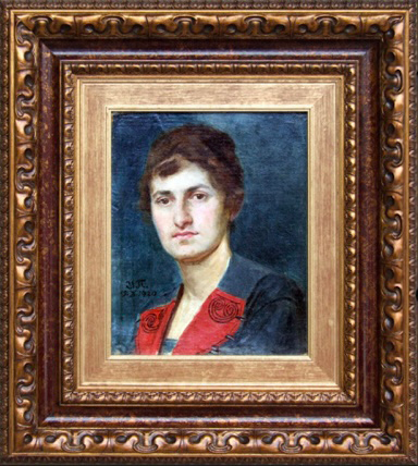 Portret Smilje Radosavljević Janković„“, Uroš Predić; Foster + Svensson Private Art Collection